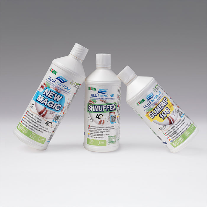 Maintenance pack for semi-rigid boats - 15 bottles (3x5)