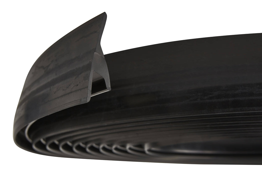 ORCA Pennel & Flipo Shark nastro di gomma EPDM nero 16 metri